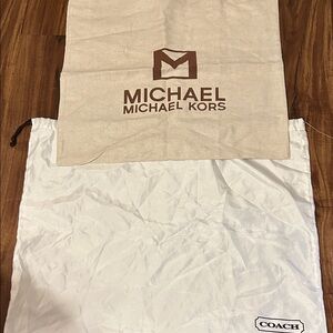 Coach White Baby Bag